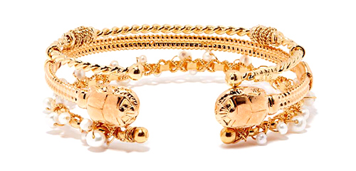 Stack Bracelet in 24kt Gold Plating, Set of 3, Gas Bijoux